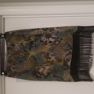 Spencer Jeremy Silk Skirt Size 10